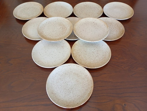 Piatti da dessert in gres Manor CNP Francia
