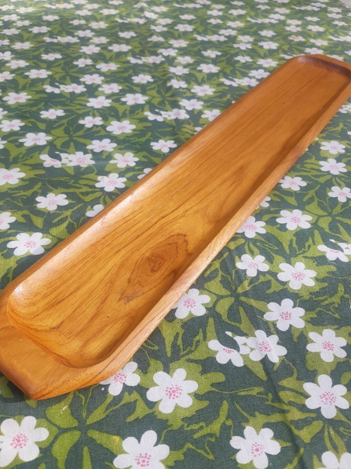 Teak tablet Karl Holmberg midcentury 