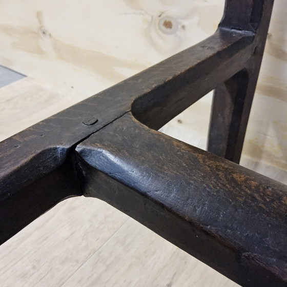 Image 1 of Atril / escritorio antiguo de madera de roble (siglo XIX) / escritorio de oficinista