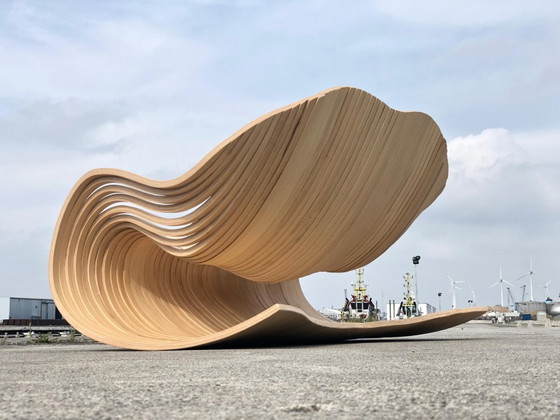 Parametric rocking chair – 3-5 seaters, Wood (photo 5 of 11)