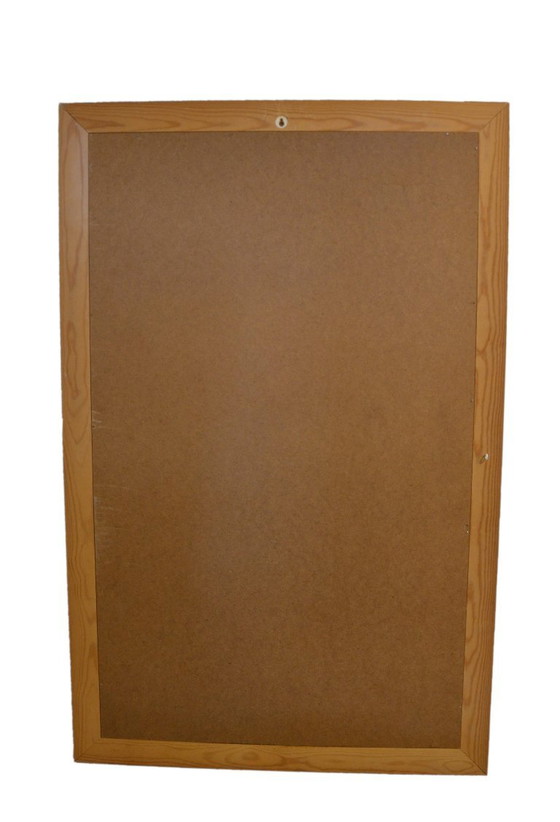 Spiegel met massief grenen frame, 118 x 75 cm, Scandinavische stijl – Glass, Wood (photo 2 of 7)