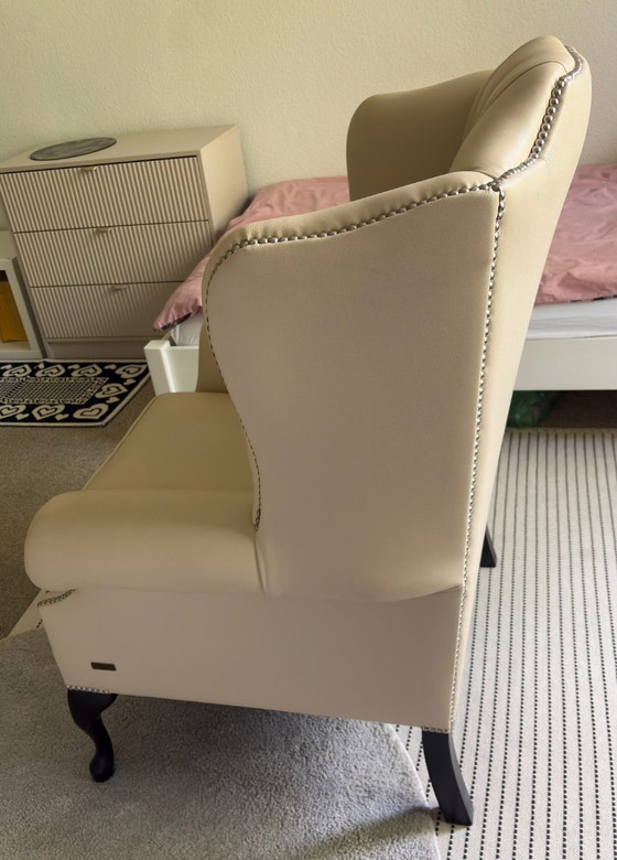 Fauteuil Chesterfield Von Wilmowsky - Brighton - Excellent état – Leather (photo 4 of 6)