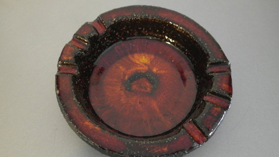 Image 1 of Posacenere vintage in ceramica Fat-Lava anni '70