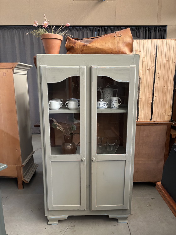 Image 1 of Vintage vitrinekast / buffetkast 