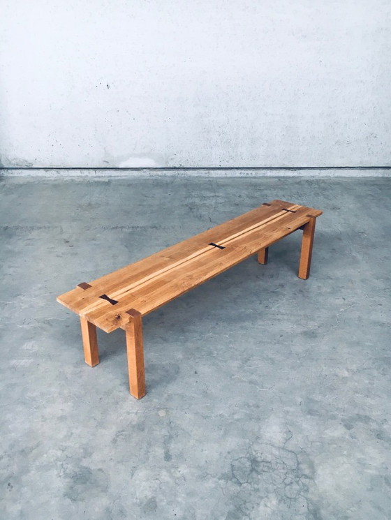 Image 1 of Banco lateral articulado con diseño moderno en forma de mariposa