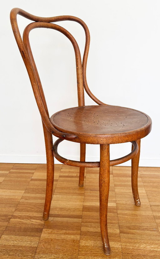 Sedia da caffè vintage in stile Thonet – eetkamerstoelen, Wood