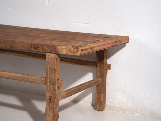 Table basse antique en orme, Chine, circa 1850, Tables basses, Bois, Marron, Rustic (photo 47 sur 48)