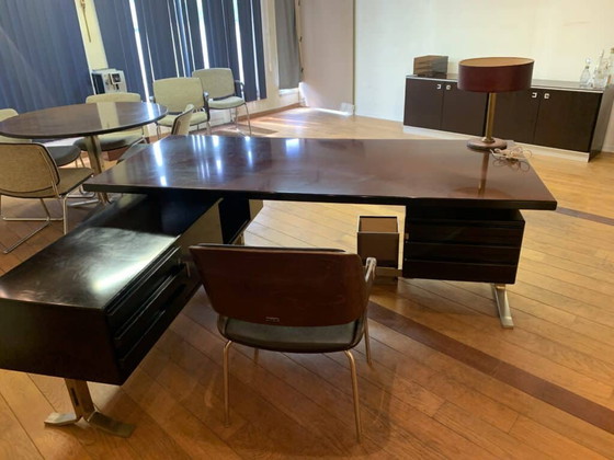 Scrivania angolare direzionale di Gianni Moscatelli per Formanova – Scrivanie, Italian Design (photo 9 of 12)