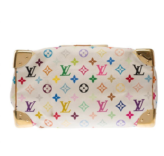 Image 1 of Sac LOUIS VUITTON Speedy en Toile Blanc - 103457