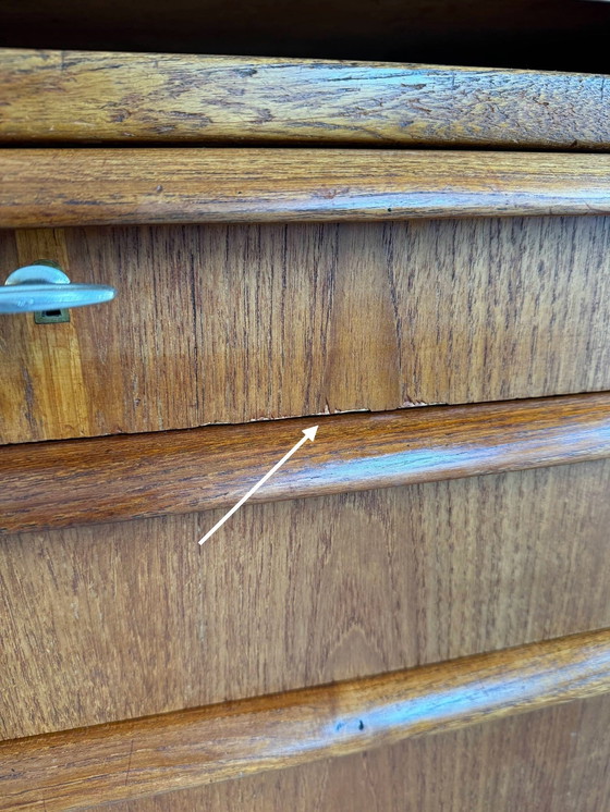 Image 1 of Secrétaire vintage danois avec miroir