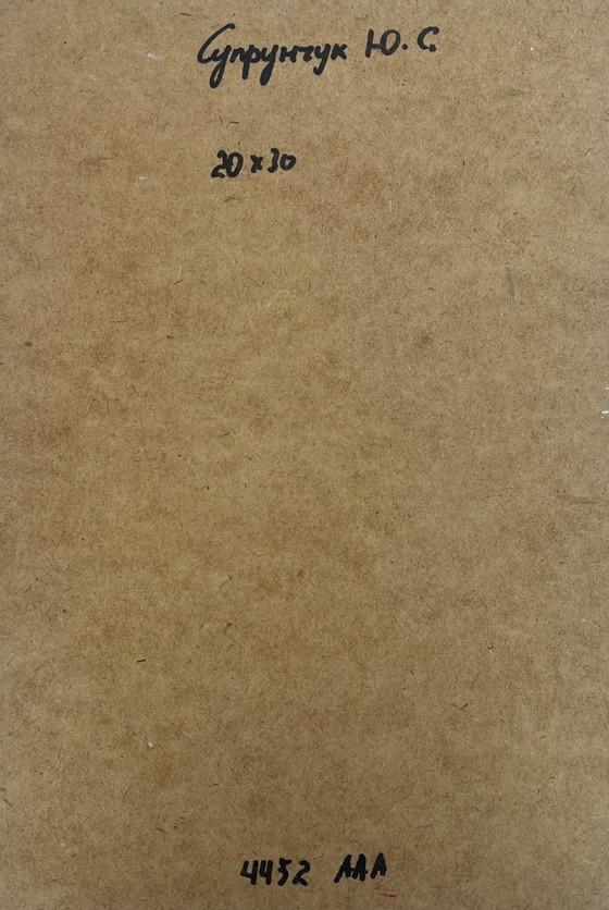 Image 1 of Origineel olieverfschilderij: Zomerkustlandschap, rustig vissen.