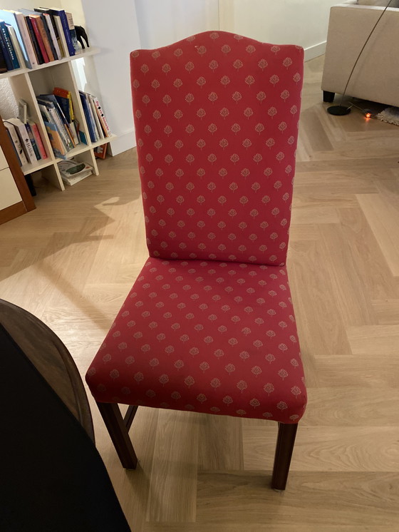 Image 1 of 6 Vintage Eetkamer stoelen