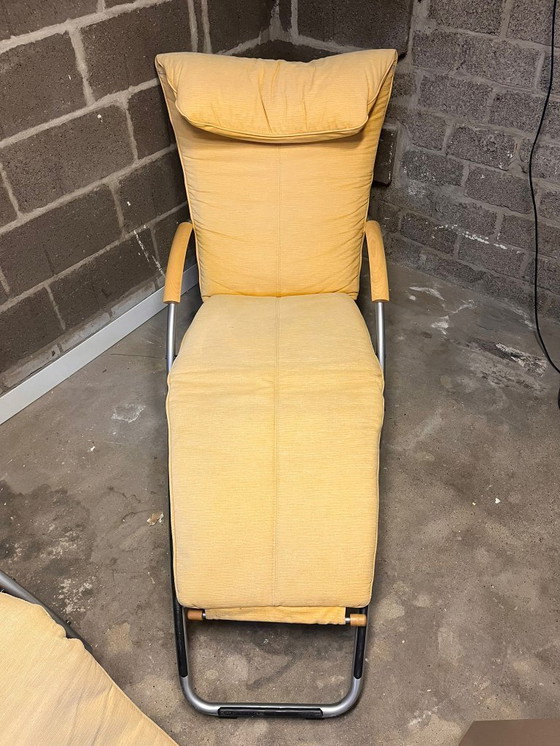 Image 1 of Tumbona de tela Bonaldo Swing Plus (conjunto)