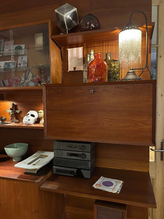 Image 1 of Armario de pared Poul Cadovius Madera de teca, sistema CADO