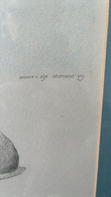 Saskia van Dijk lithograph