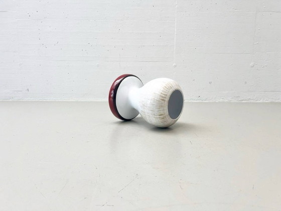 Image 1 of Mushroom-shaped side table made of metal, 1970s