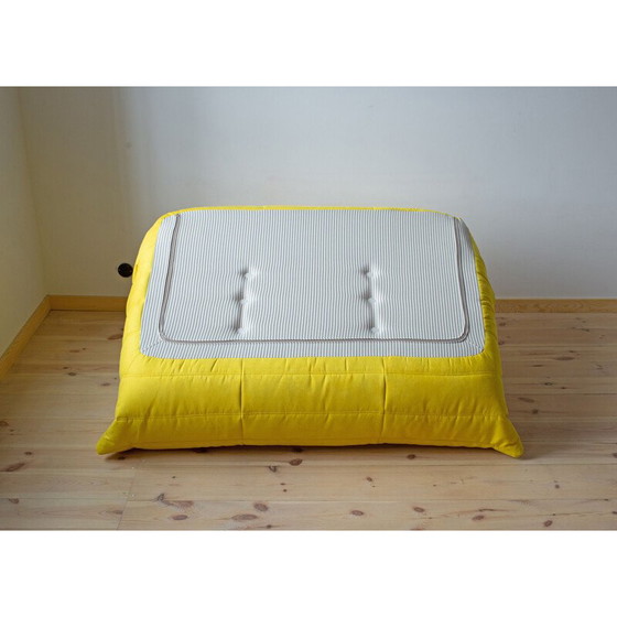 Image 1 of Ensemble salon vintage Togo en microfibre jaune par Michel Ducaroy pour Ligne Roset, France 1970