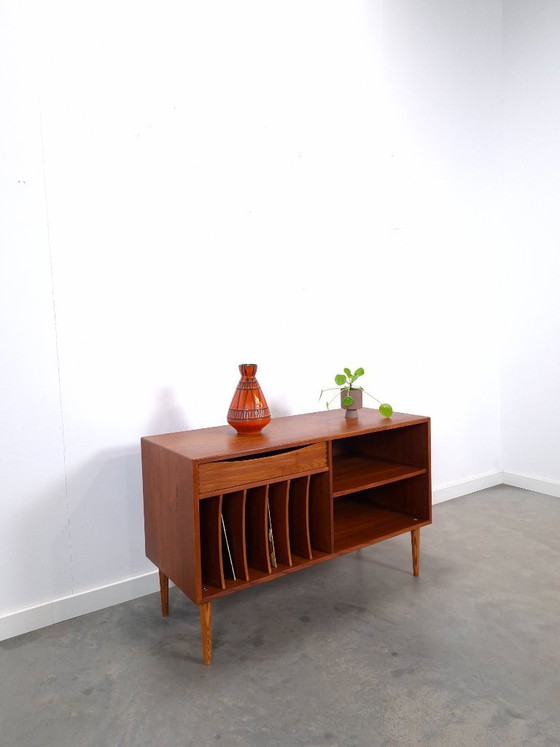 Image 1 of Teak LP cabinet with drawer, TV & media unit, sideboard