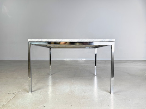 Image 1 of Mesa de centro original Florence Knoll de mediados de siglo, de mármol, de la década de 1960.