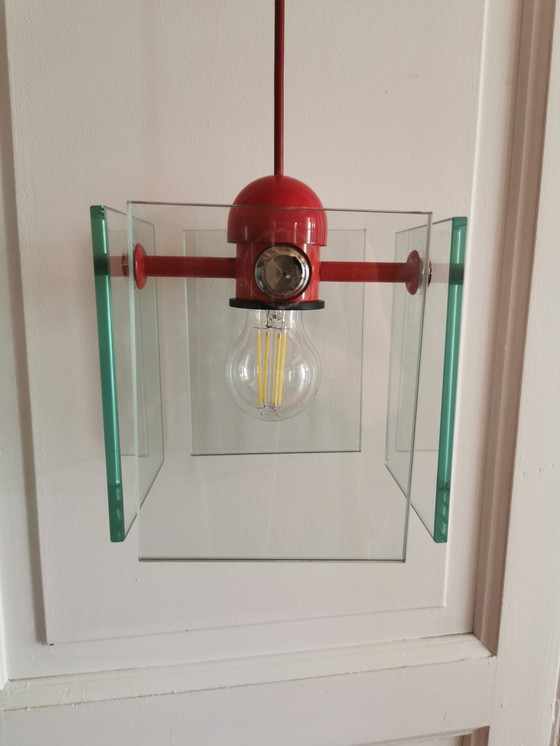 Image 1 of Lampadario vintage di design italiano Fontana