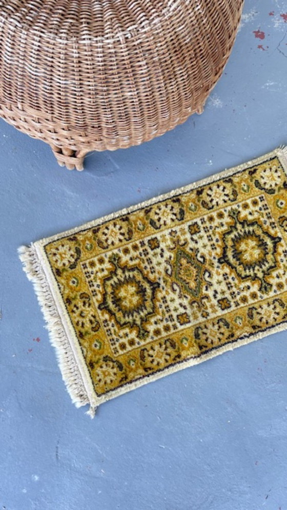 Image 1 of TAPIS Sarouk VINTAGE Moutarde