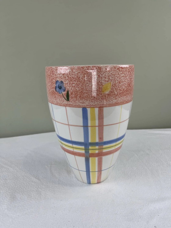 Vase vintage à carreaux – Porcelain (photo 8 of 8)