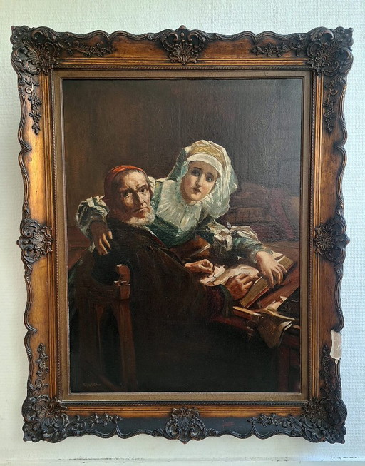 Lectura prohibida – schilderijen tekeningen, Canvas (photo 2 of 5)
