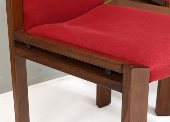 Image 1 of Joe 4x Colombo « modèle 300 » Chaises de salle à manger pour POZZI, Italie – années 1960