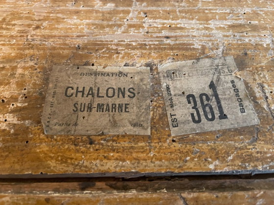 Image 1 of Atmospheric Le Chat Amidon Starch Advertising Box French