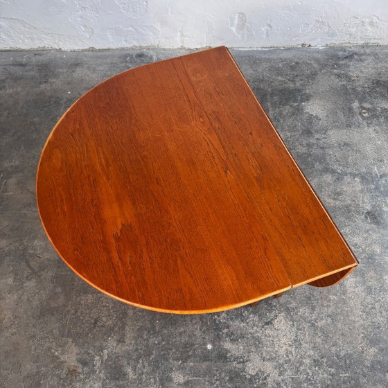 Image 1 of Vintage Teak Gateleg Drop-Leaf Dining Table by Jentique, 1960