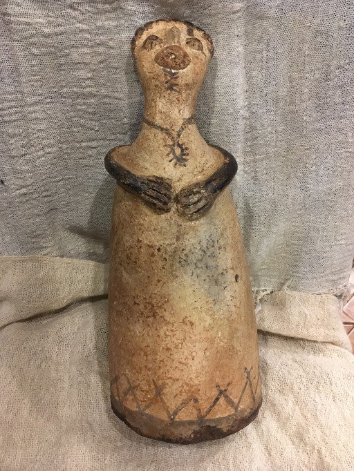 Vrouwelijk Rifpop aardewerk Noord-Afrika