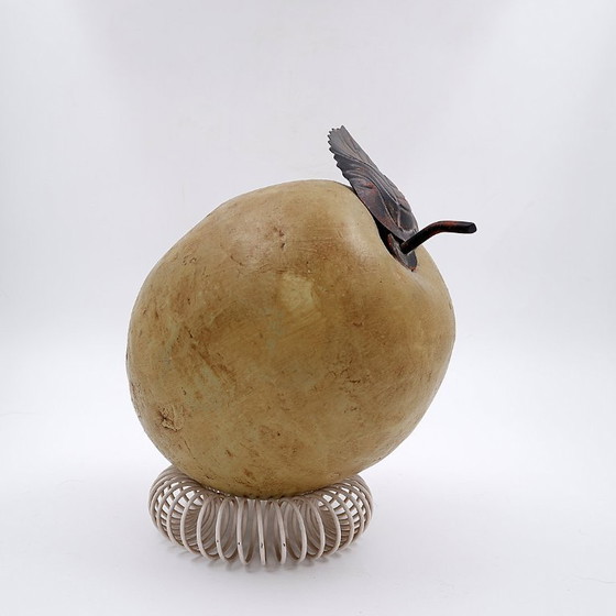 Image 1 of Manzana decorativa de terracota pintada a mano