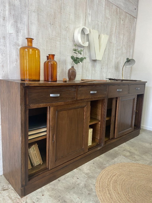 Old pharmacy cabinet