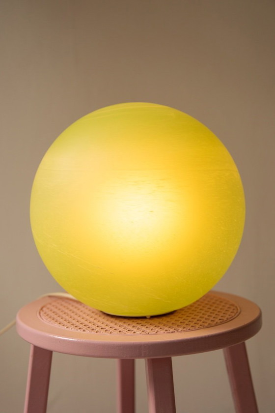 Image 1 of Lampe globe design en verre vert Wolfi Leuchten – série "Planètes"