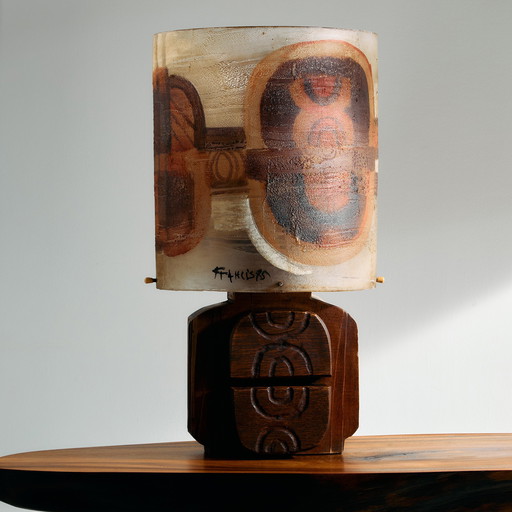 MK10866 Brutalist Table Lamp