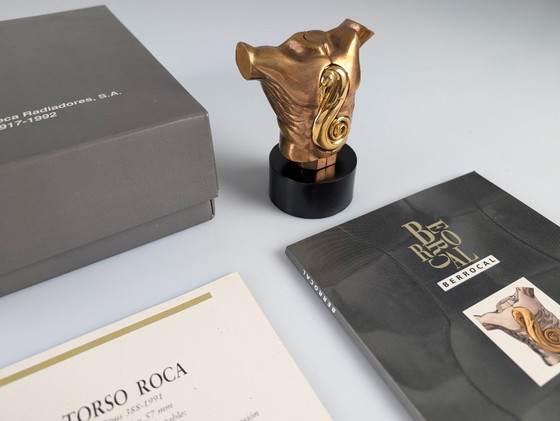 Image 1 of Miguel Berrocal "Torso Roca", escultura de bronce, prueba de artista X/X