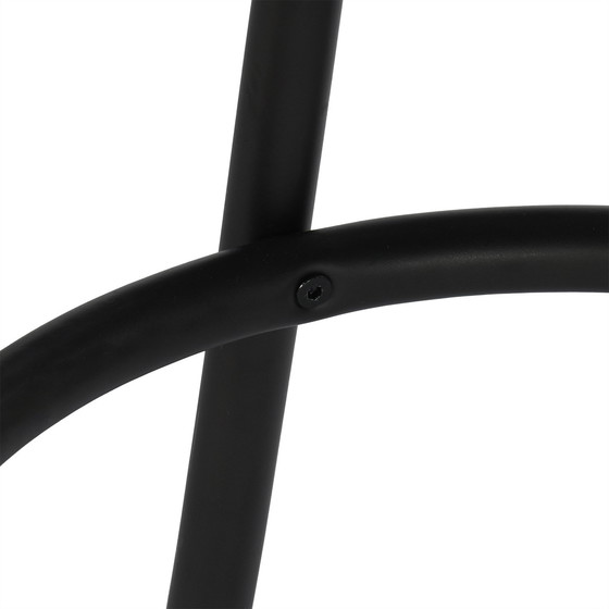 Image 1 of 2x sgabelli da bar girevoli marroni Urban Meuble in stile bistrot con poggiapiedi, 2 possibili altezze di seduta 62/73 cm Pistil