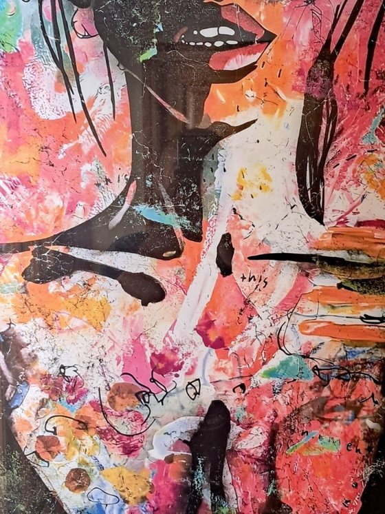 Image 1 of GONGAS - You belong to me - Lithographie d'artiste encadrée