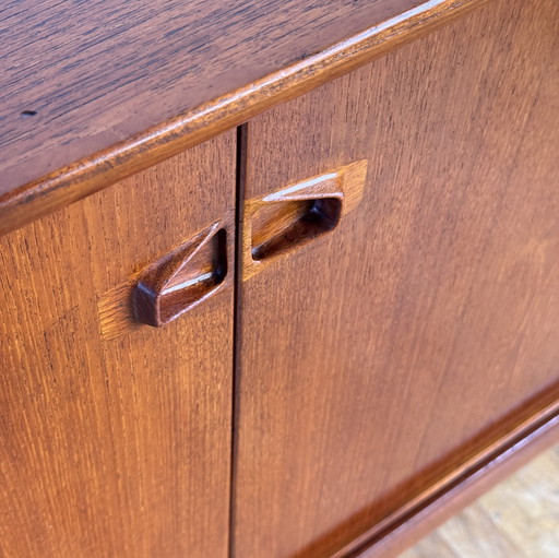 Henry Rosengren Hansen Sideboard en teck pour Brande Mobelindustri 1960s