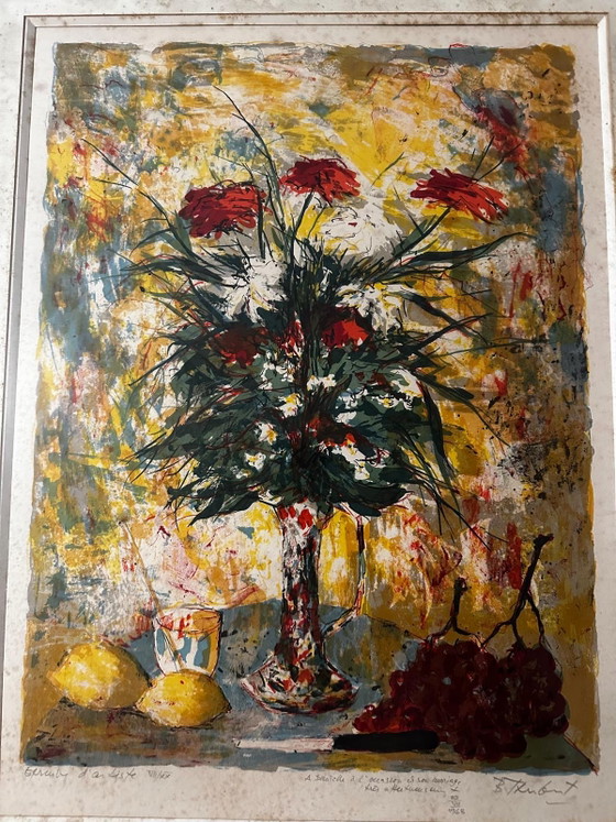 Bertoldot Taubert (italienisch/französisch 1915–1974) – Stillleben Nr. 7/20 – 79 × 63 cm (photo 14 of 14)