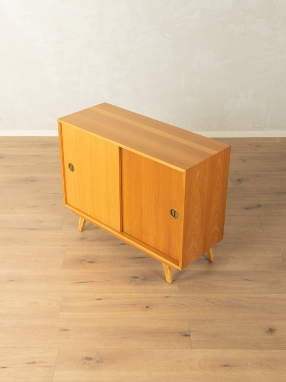 Jaren 50 Mid-Century Ladekast, Ladekasten, Hout, Bruin (foto 5 van 7)