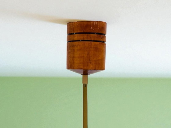 Image 1 of Lámpara colgante de madera Mid Century Modern