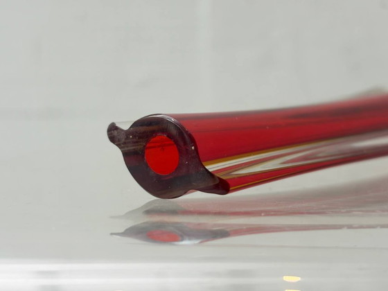Image 1 of Flavio Poli Murano Vase for Seguso Vetri d’Arte – Sommerso technique, 1950s