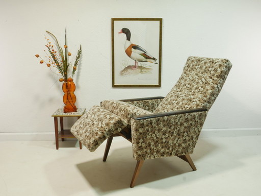 Vintage armchair with relax function, 60s, Germany