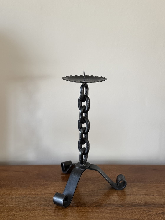 Image 1 of Set di 3 portacandele in stile brutalista