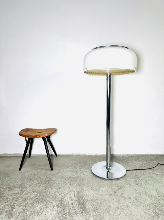 Knubbling floor lamp by Anders Pehrson for Ateljé Lyktan, Sweden, 1970s, Floor lights, Metal, Plastic, White (photo 4 of 11)