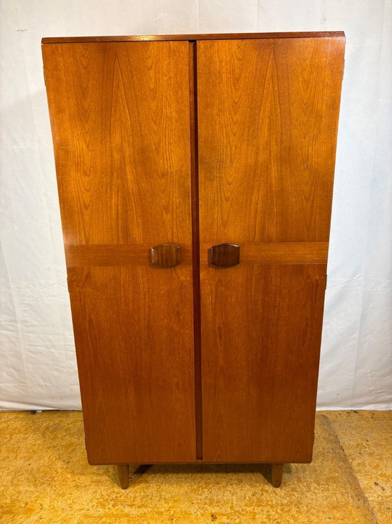 Armoire double vintage en teck Stonehill | Années 1960 | Design britannique du milieu du XXe siècle – Wood (photo 14 of 14)