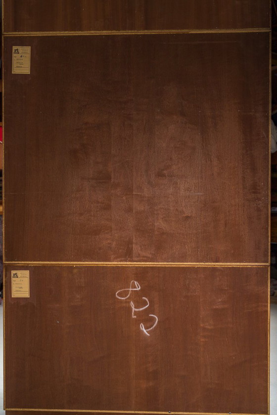 Image 1 of Grande bibliothèque vintage avec bar en teck par Heinrich Riestenpatt, 1960s