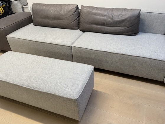 Montis Domino Sofa – 3-5 seaters, Leather, Wool (photo 3 of 6)