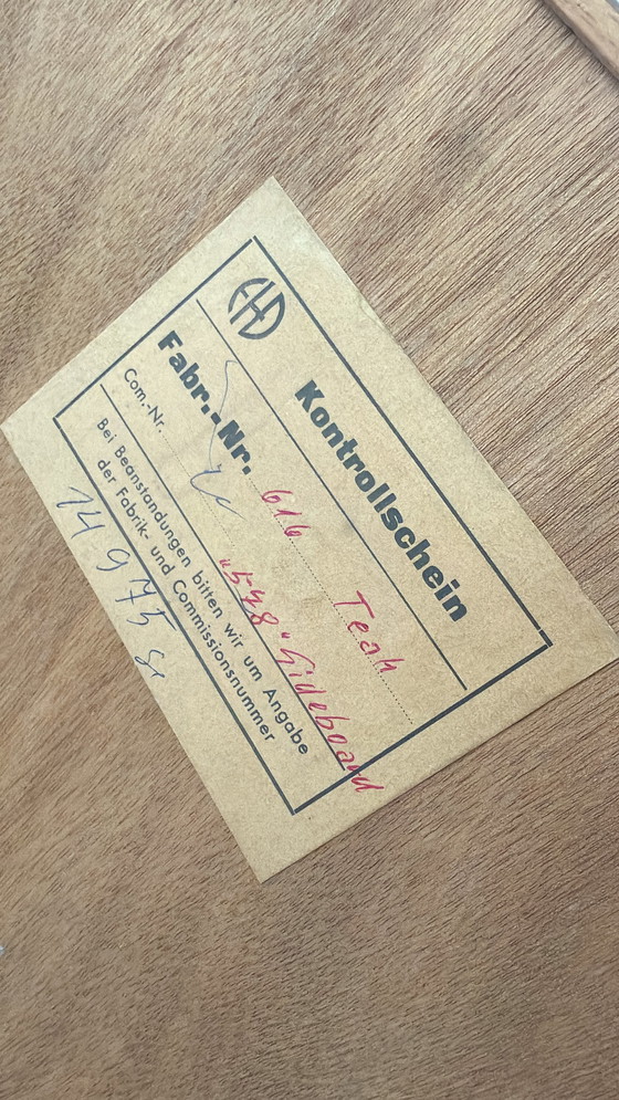 Image 1 of Vintage wooden sideboard by Ernst Dieter Hilker